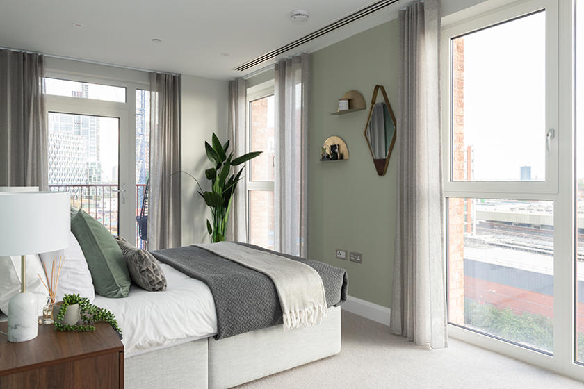 Nine Elms View Bedroom 1