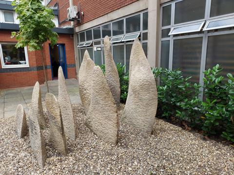 Community garden at Leicester Hospital 2