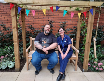 Community garden at Leicester Hospital 12