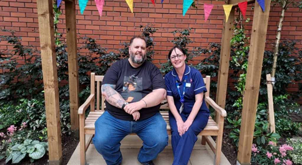 Community garden at Leicester Hospital 12