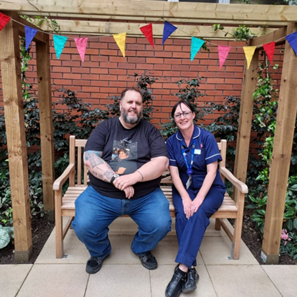 Community garden at Leicester Hospital 12