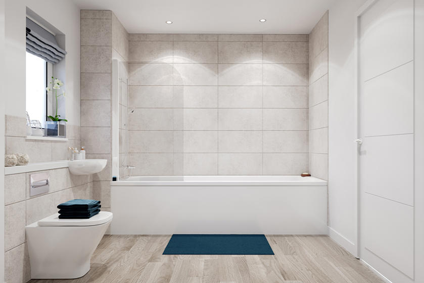 Weybridge Place Bathroom CGI