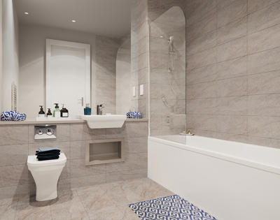 Waldram Crescent Bathroom CGI