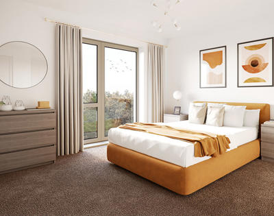 Lion Crescent Main Bedroom CGI